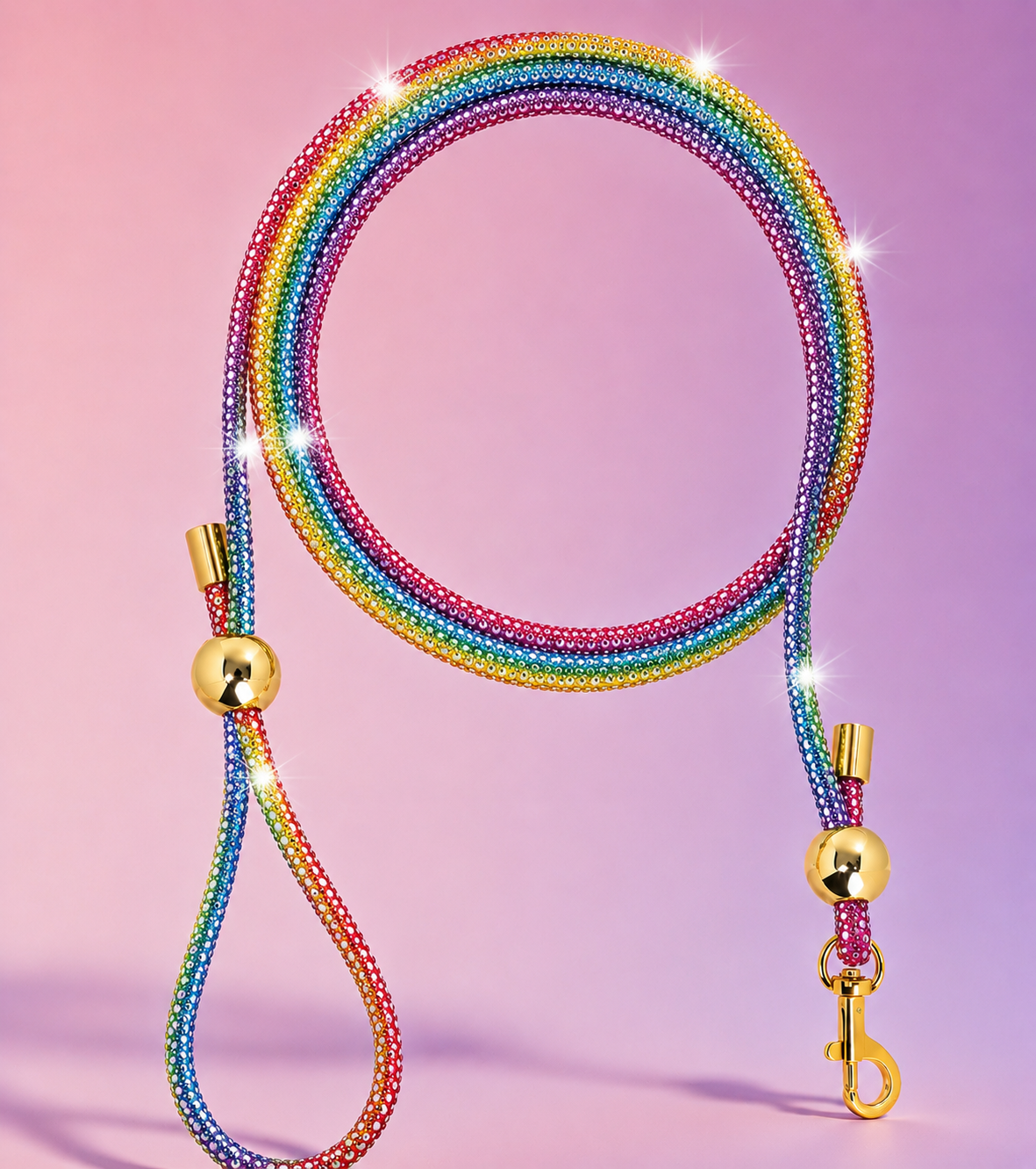 Luxury Rhinestone Bling Pet Leash
