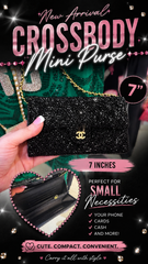 Crossbody Large Wallet Bling Bag