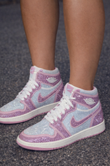 Crystal High Top Sneakers