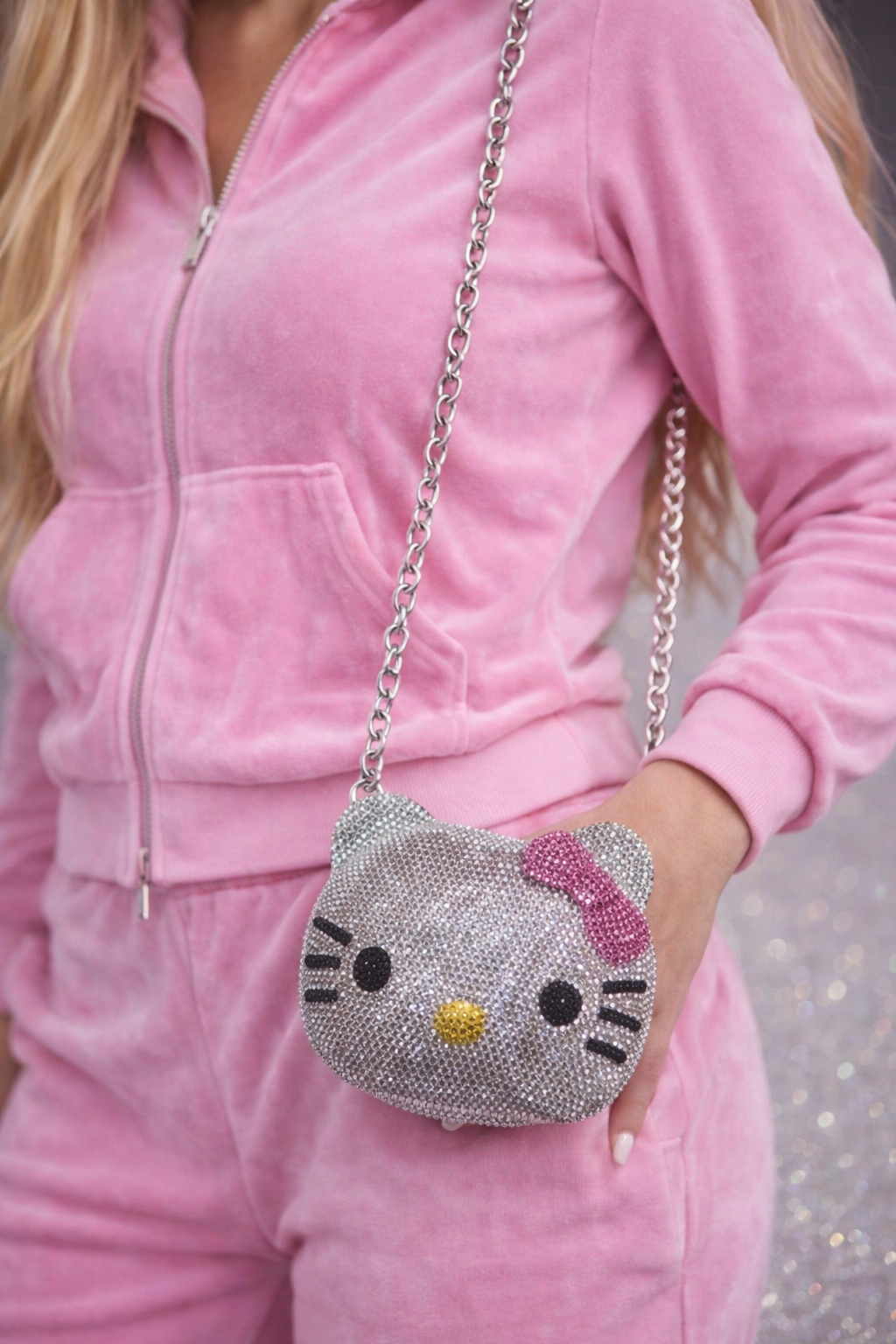Crystal Hello Kitty Purse