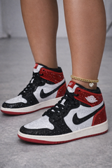 Crystal High Top Sneakers