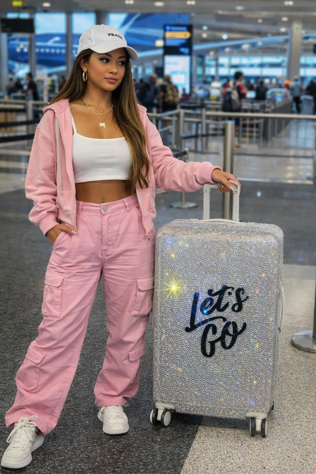 Crystal Bling Suitcase