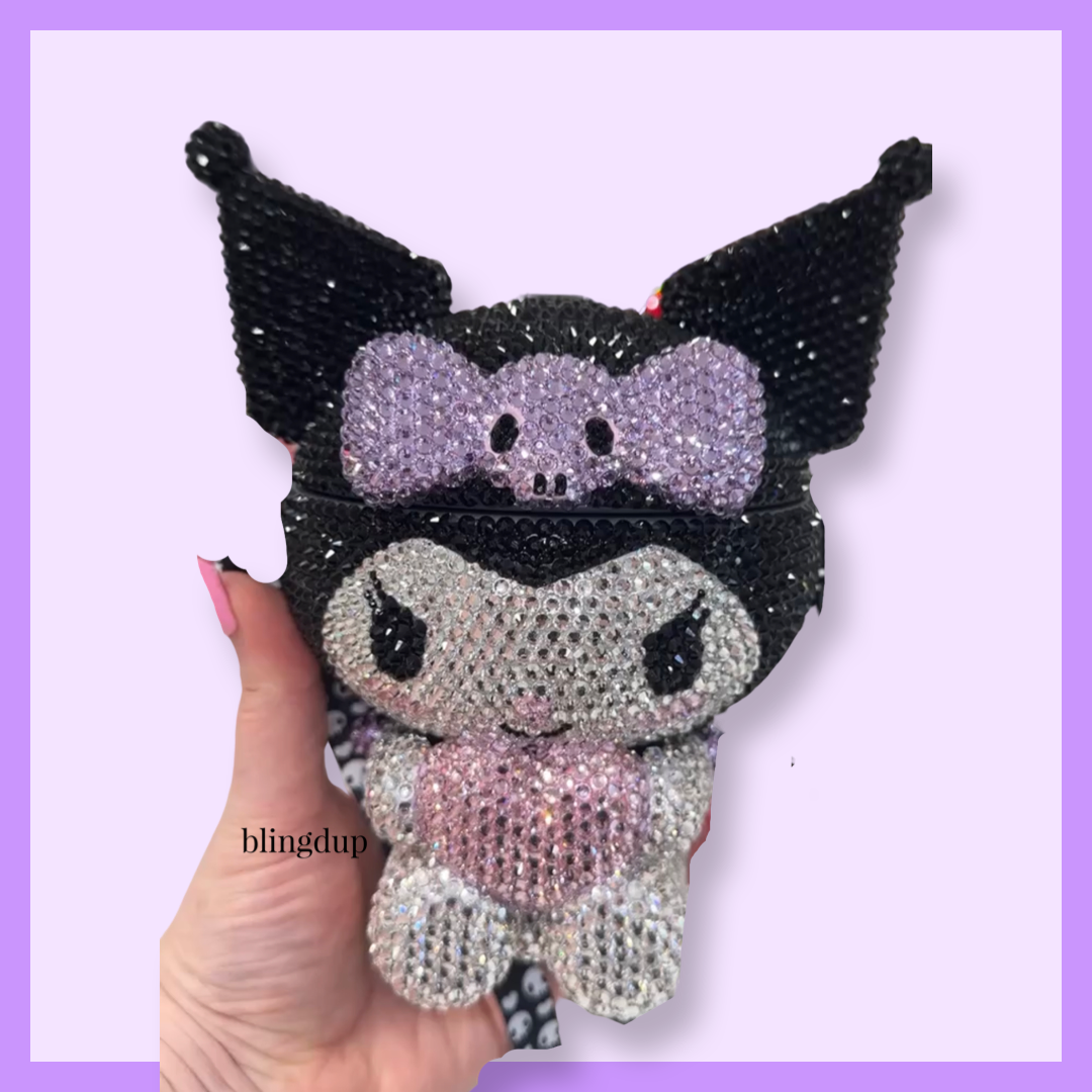 Crystal Kuromi Bling Cup – Bling'd Up