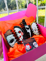 Halloween Horror Friends Hair Clips 4 BUNDLE PACK