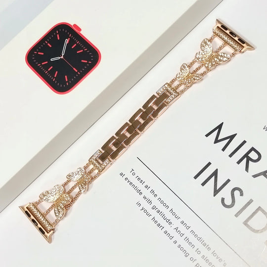 Butterfly Bling Apple Watch Band