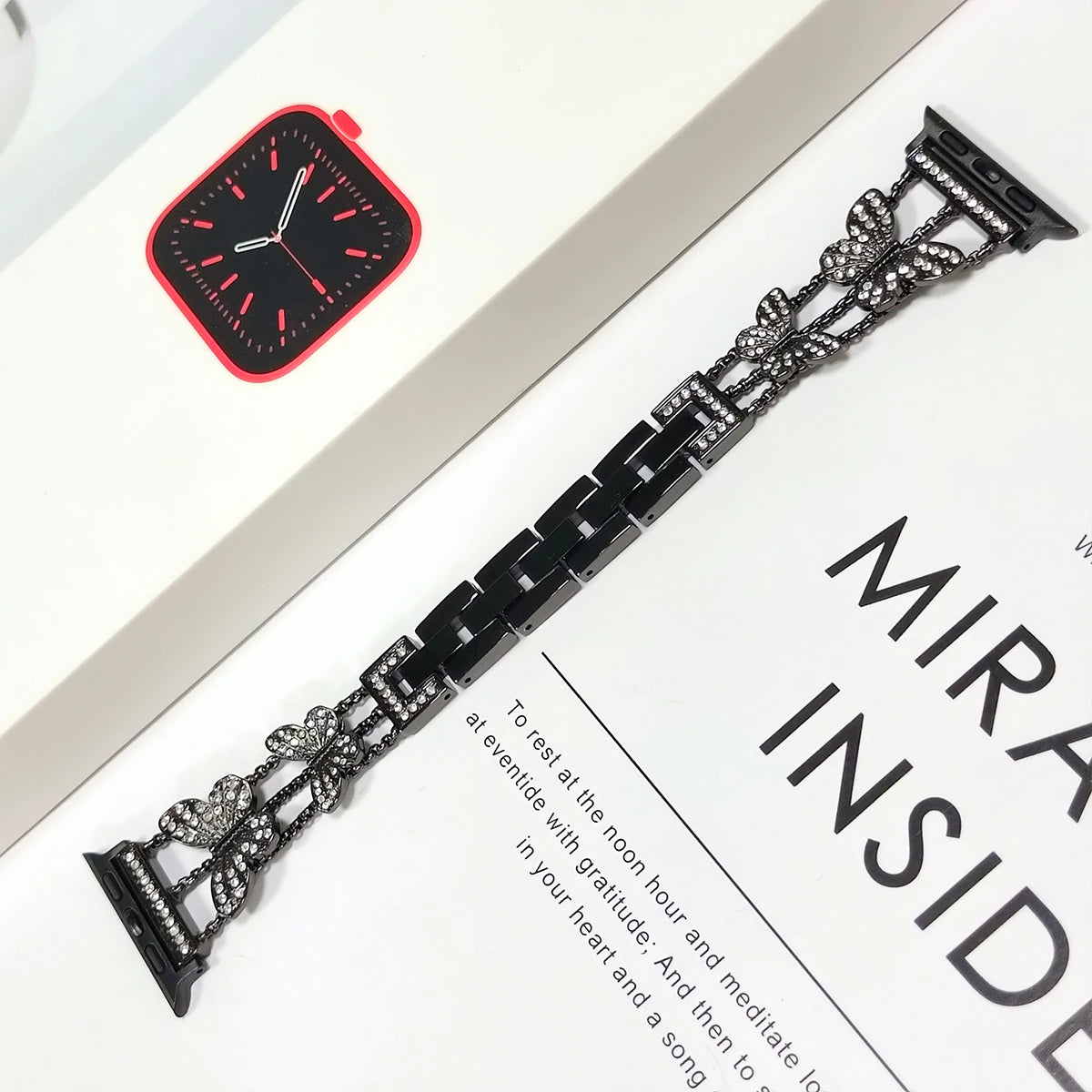 Butterfly Bling Apple Watch Band