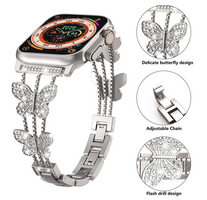 Butterfly Bling Apple Watch Band