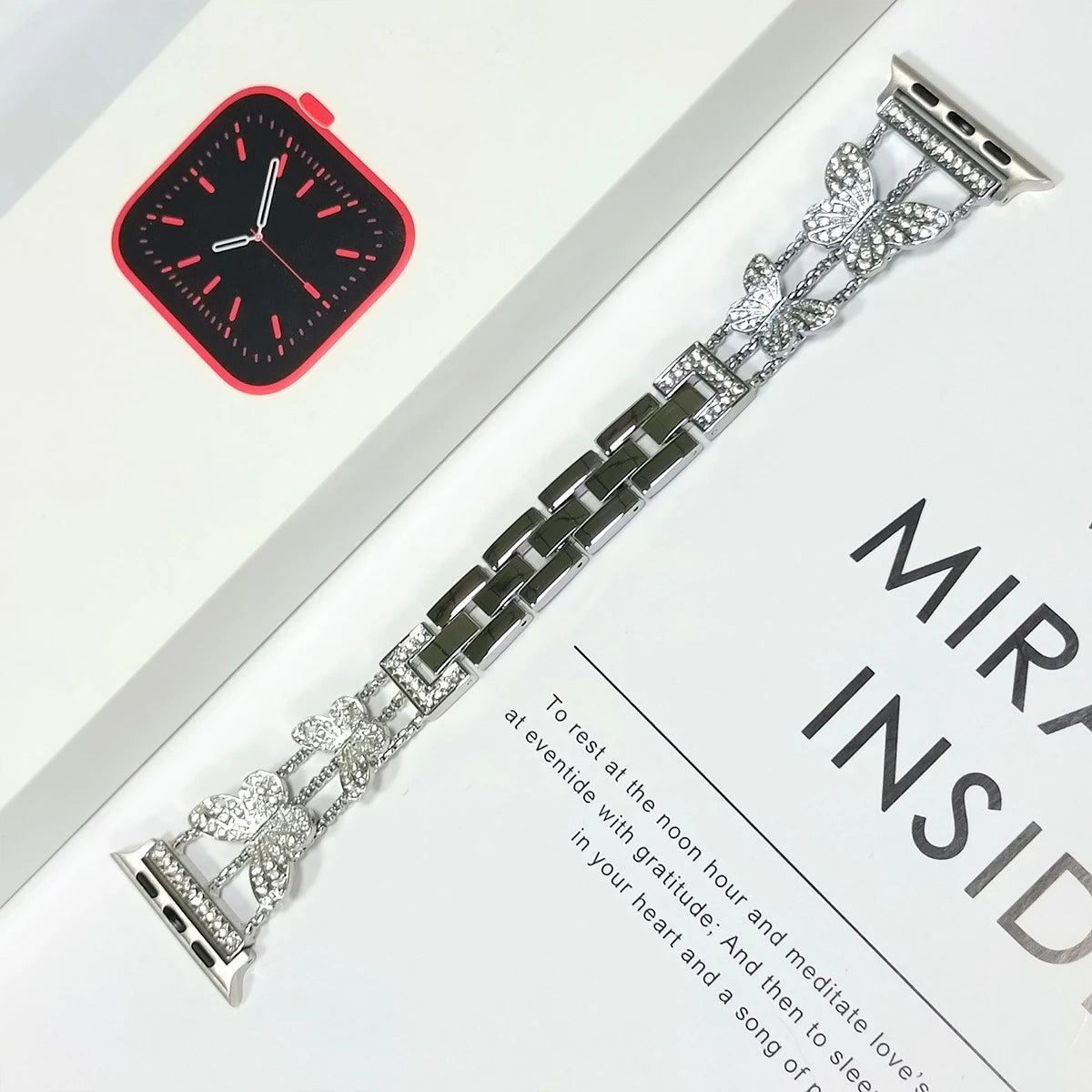 Butterfly Bling Apple Watch Band