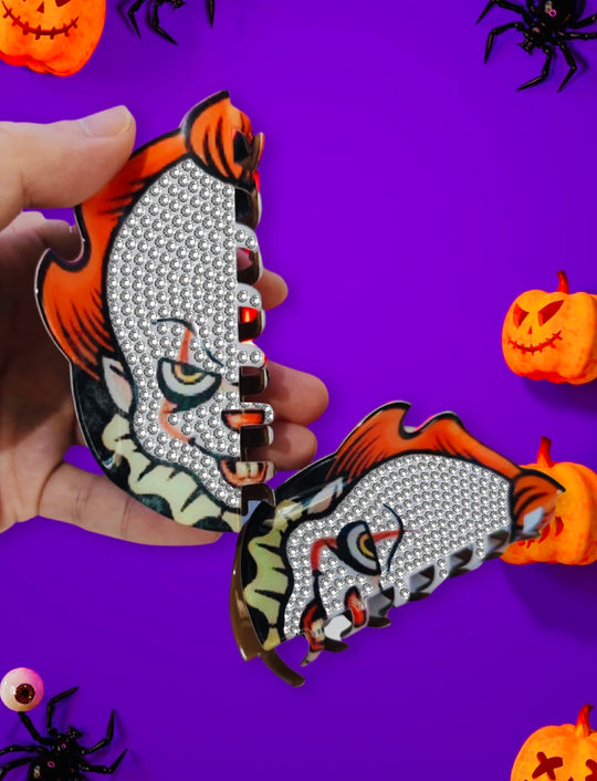 Horror Friends Hair Claw Clips