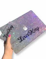 Crystal Laptop Cover with Name