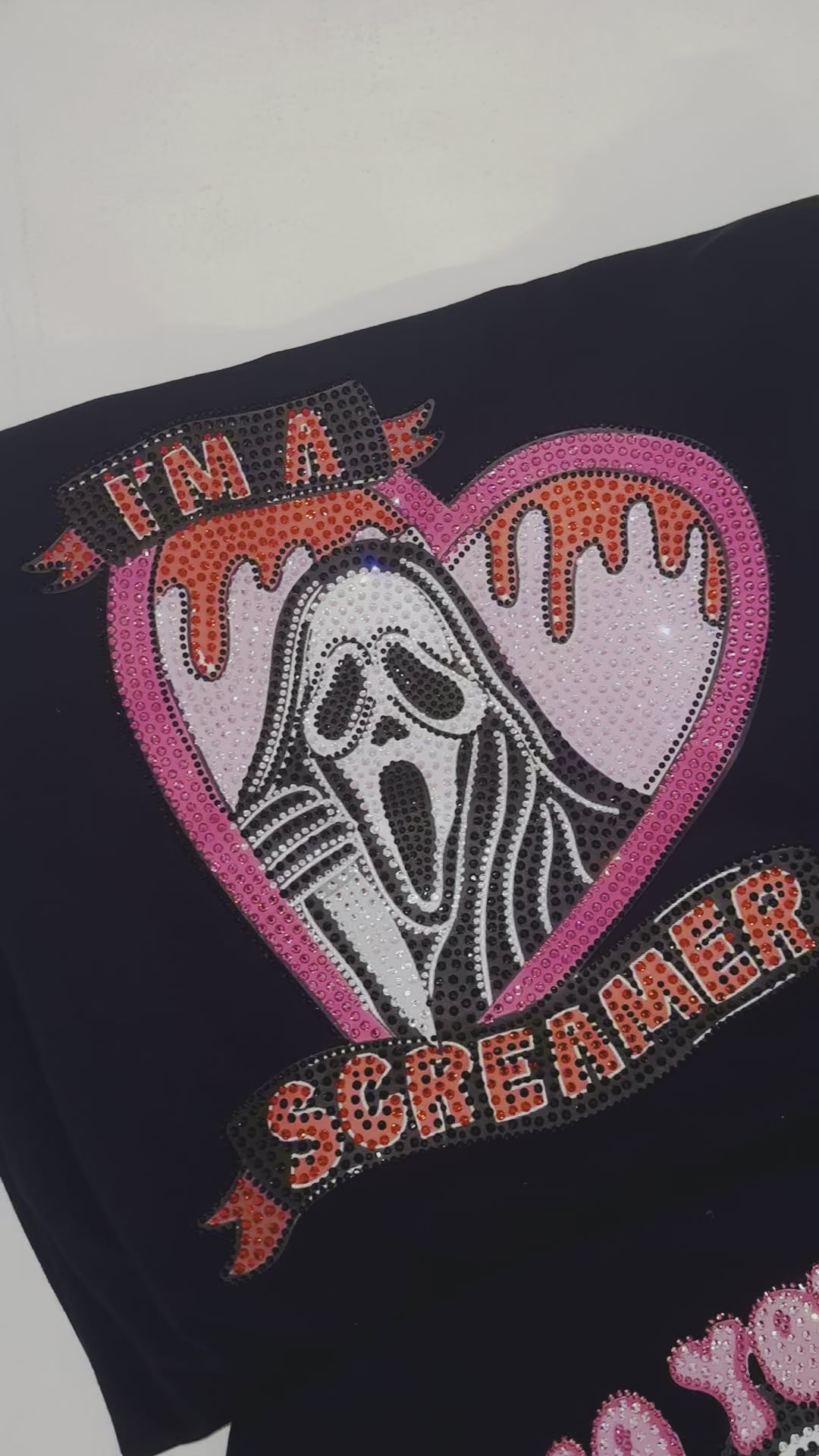 No You Hang Up & I'm A Screamer Ghostface Tops