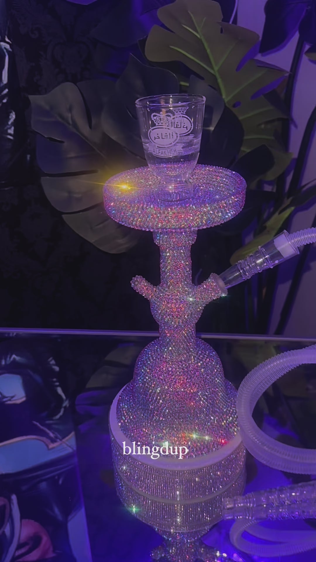 Crystalized Bling Hookah