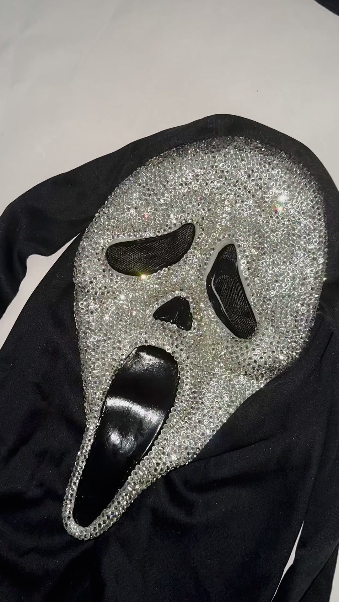Crystalized Ghostface Mask – Bling'd Up