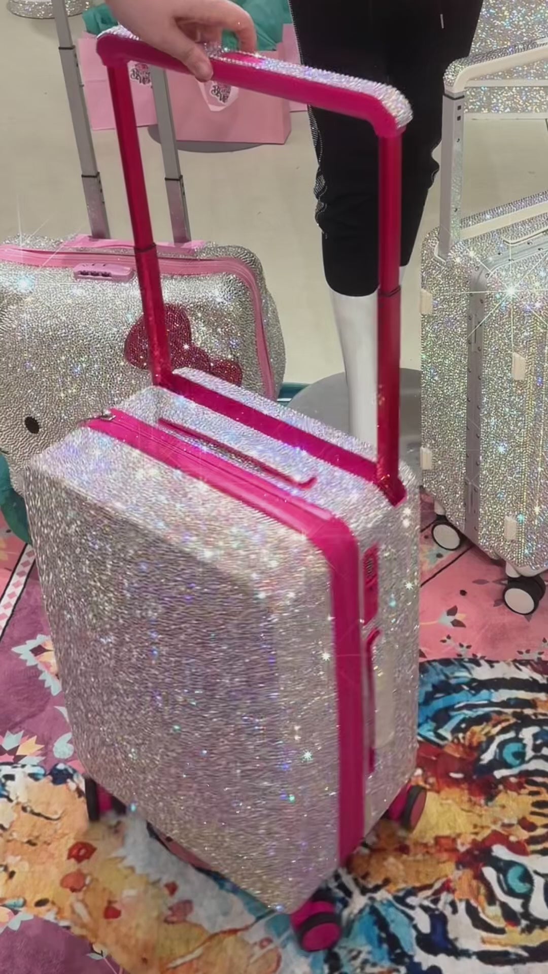 Crystal Bling Suitcase