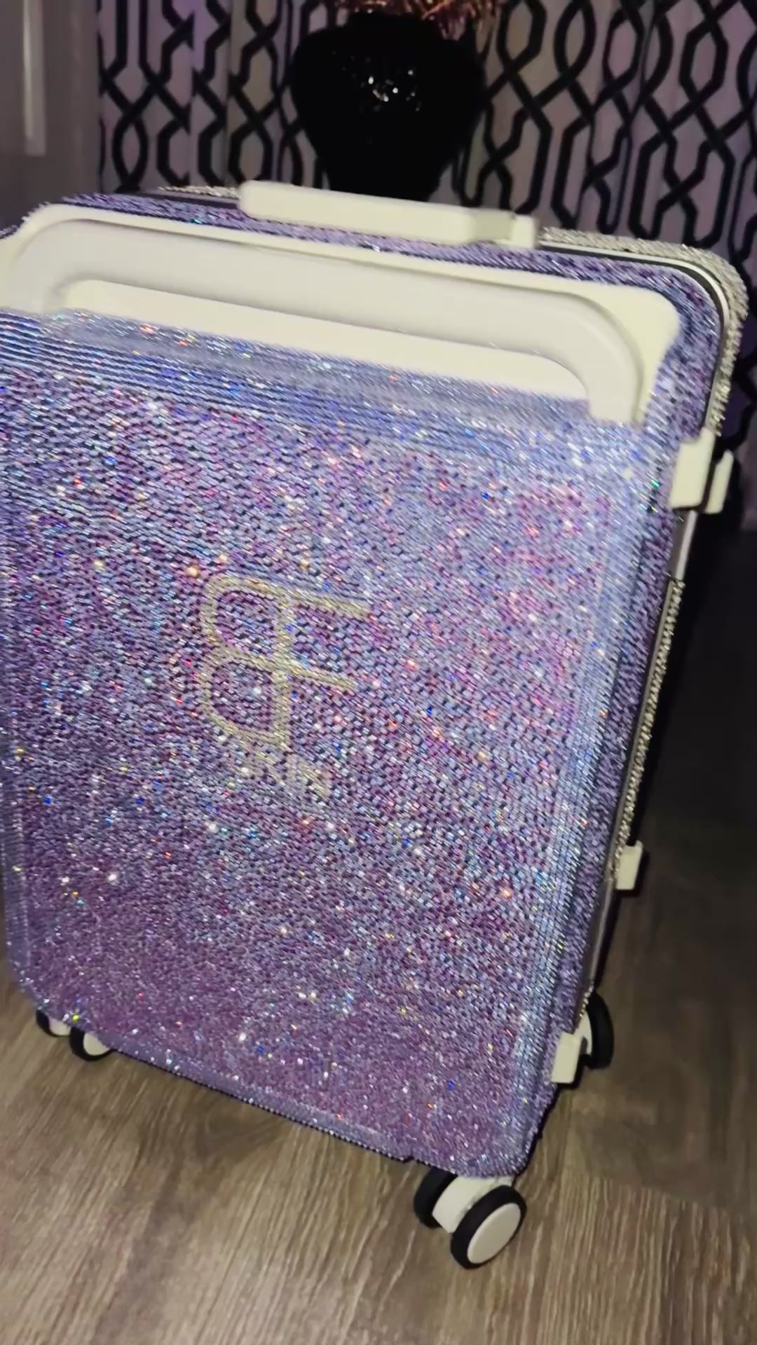 Crystal Bling Suitcase