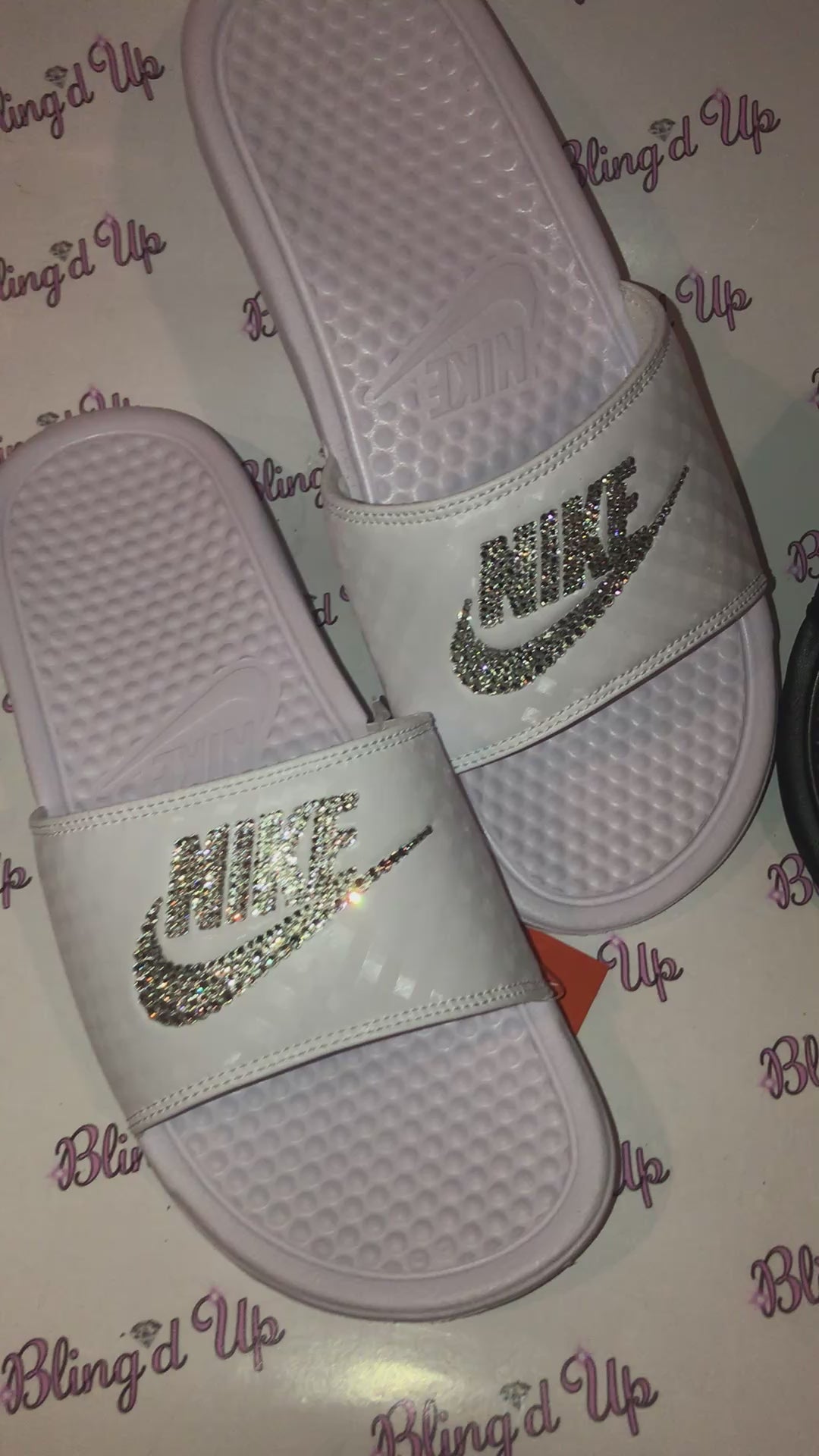 Bling Sparkle Rhinestone Slides Sandals