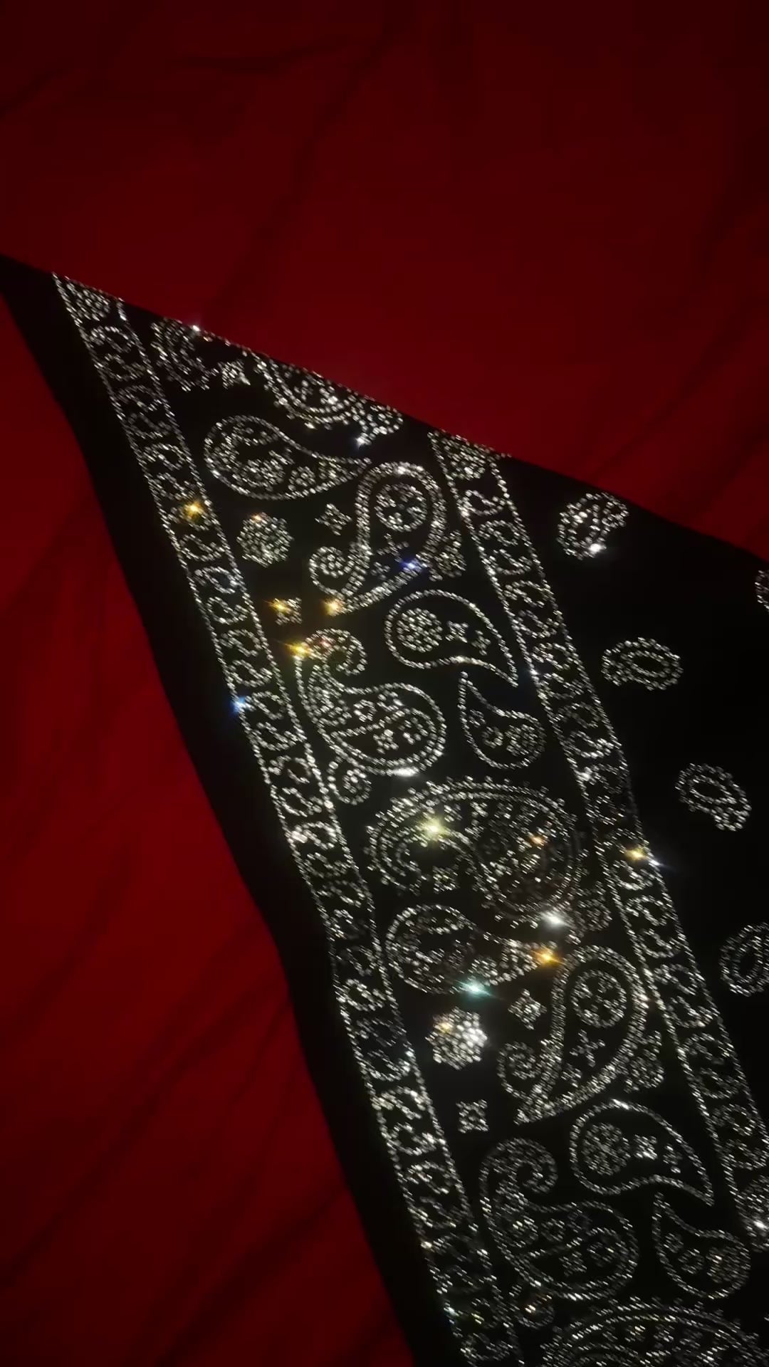 Crystal Bandana in Bling