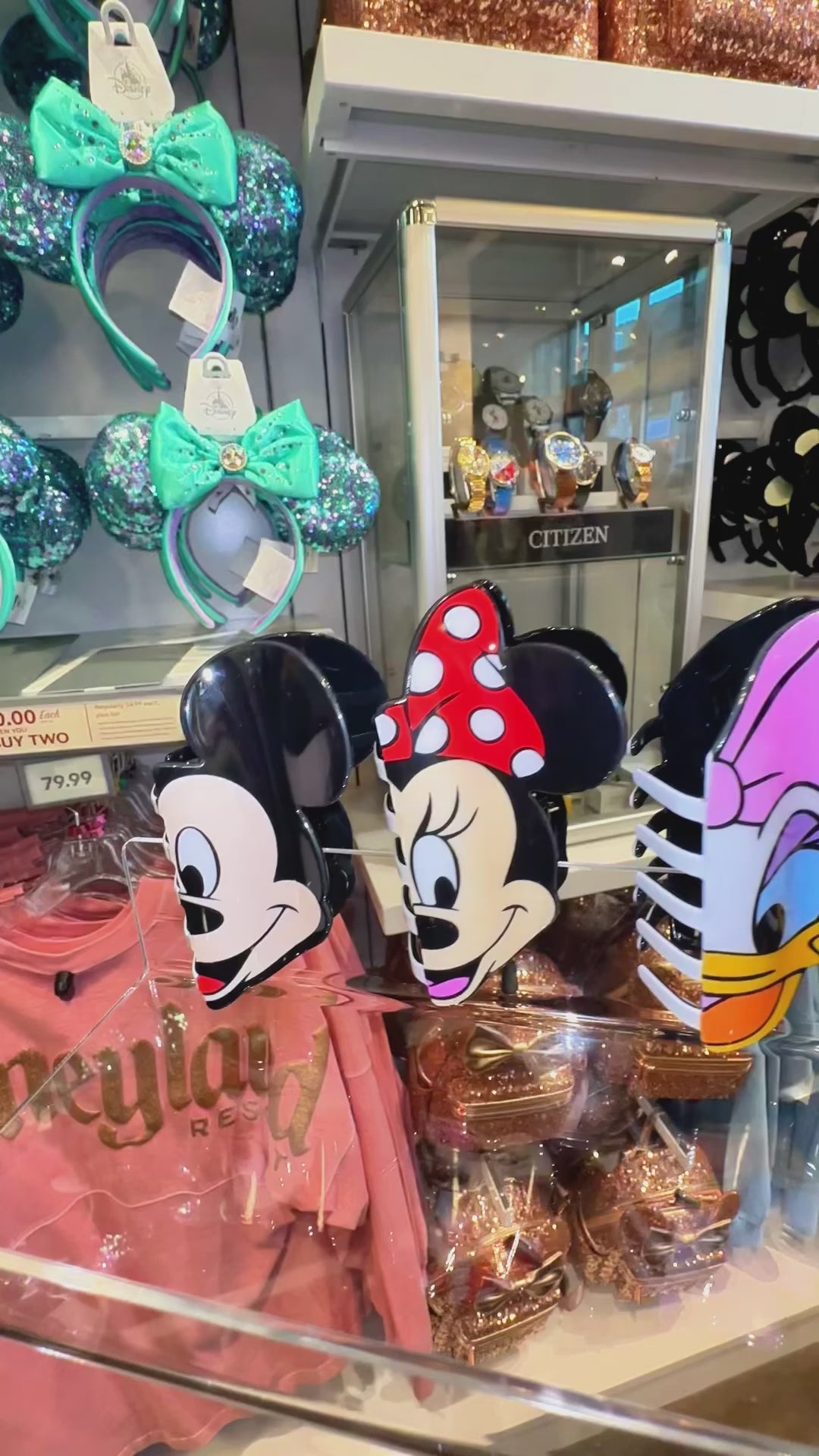 Mickey & Friends Bundle Hair Clips