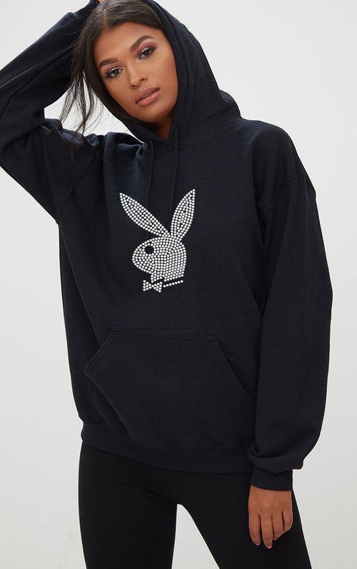 PlayBoy Crystalized Hoodie – Bling'd Up