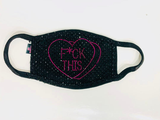 Crystalized Face Mask