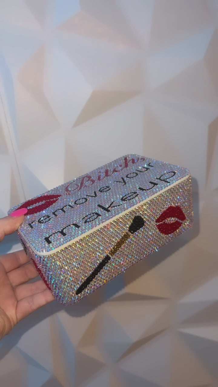 Crystalized Makeup Wipe Box