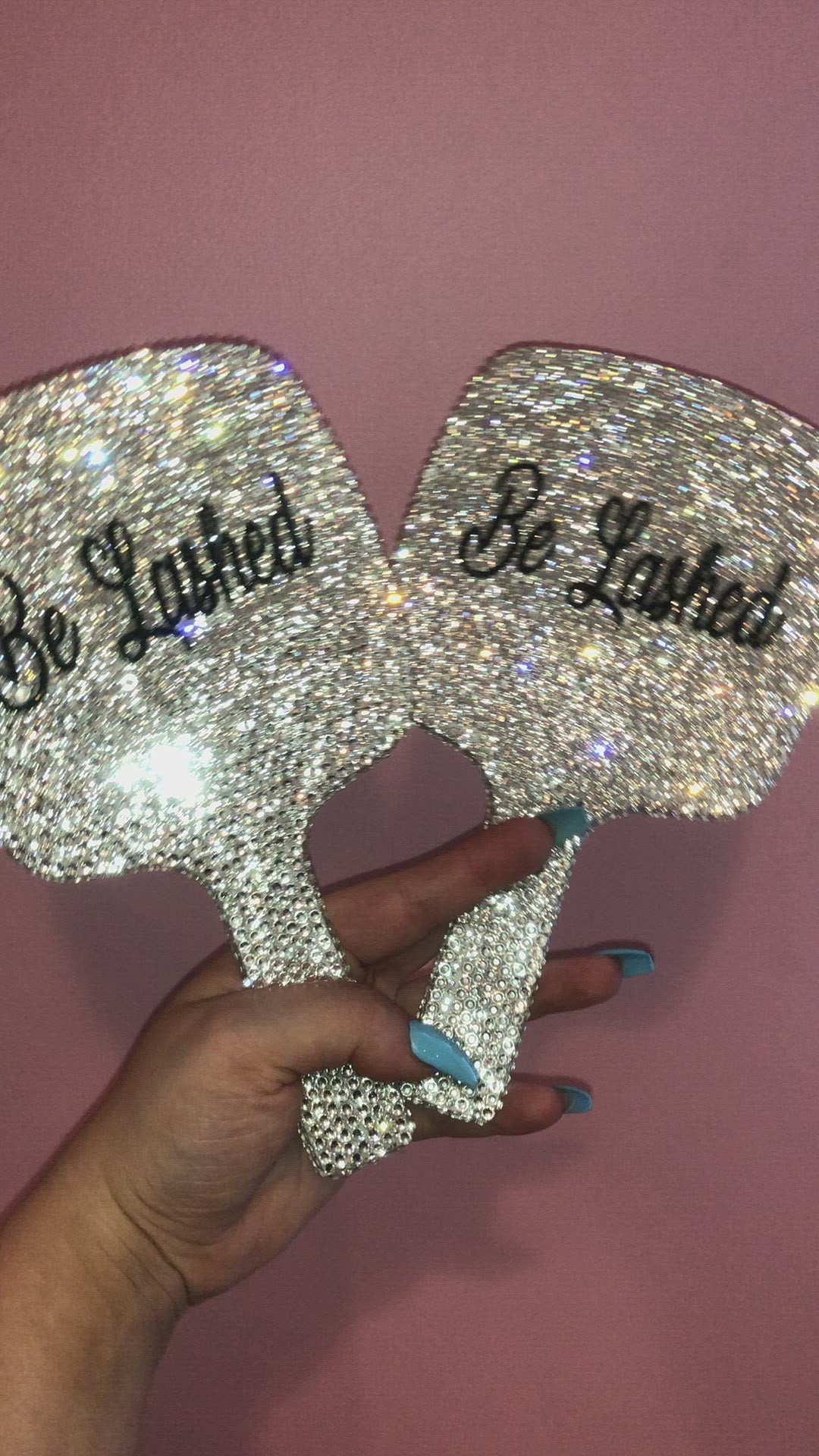 Crystal Handheld Custom Mirror
