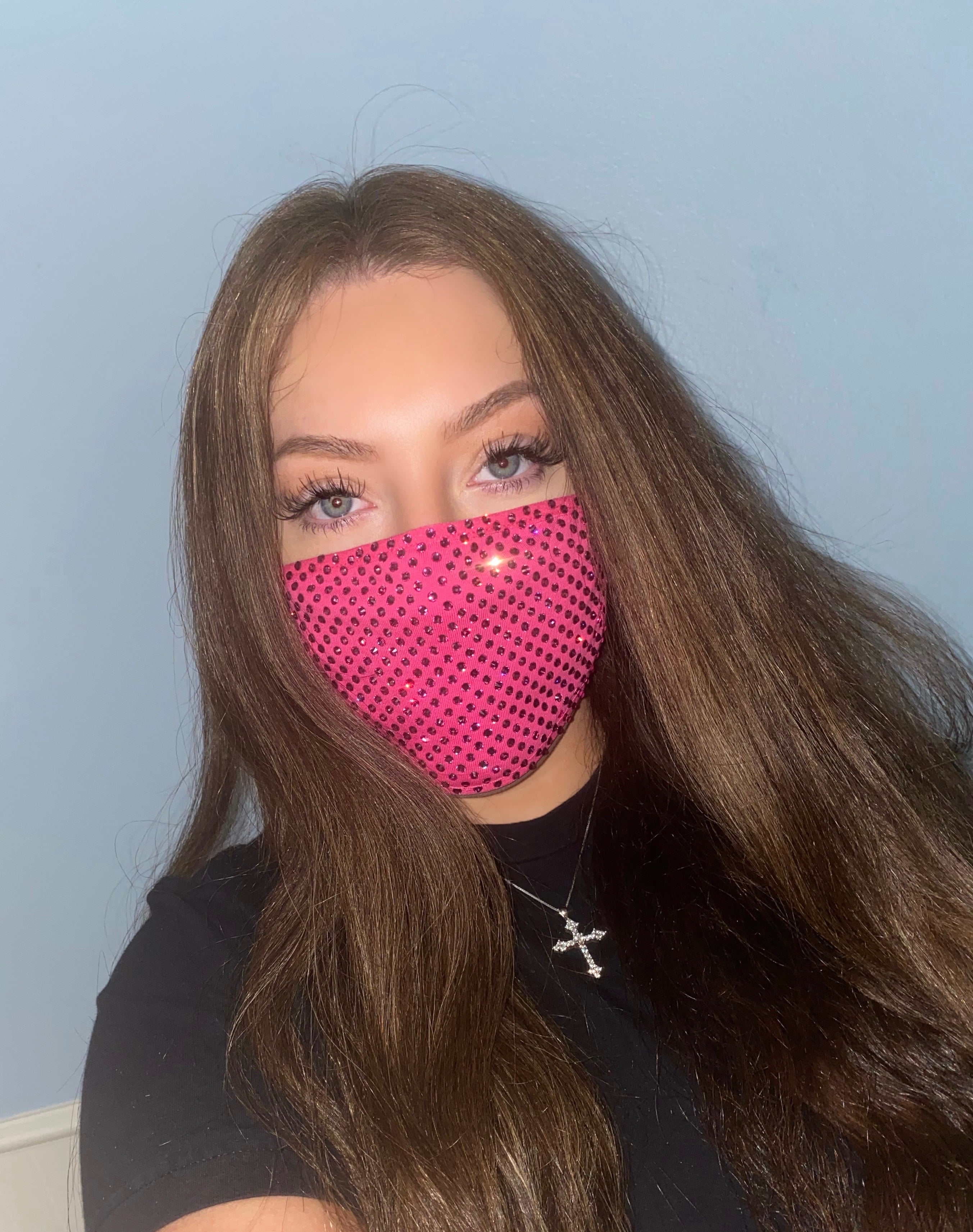 Crystalized Face Mask