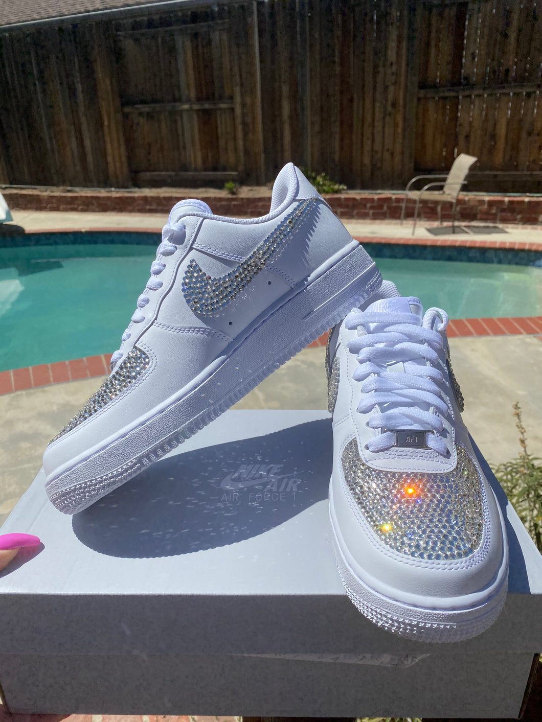 Crystalized Nike Air Force 1
