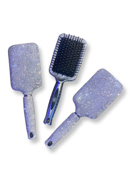 NWT Sparkling Bling Swarovski Rhinestone Crystal Hair Brush + FREE Gift! Bedazzled Mini Hair Brush - Etsy main image 3