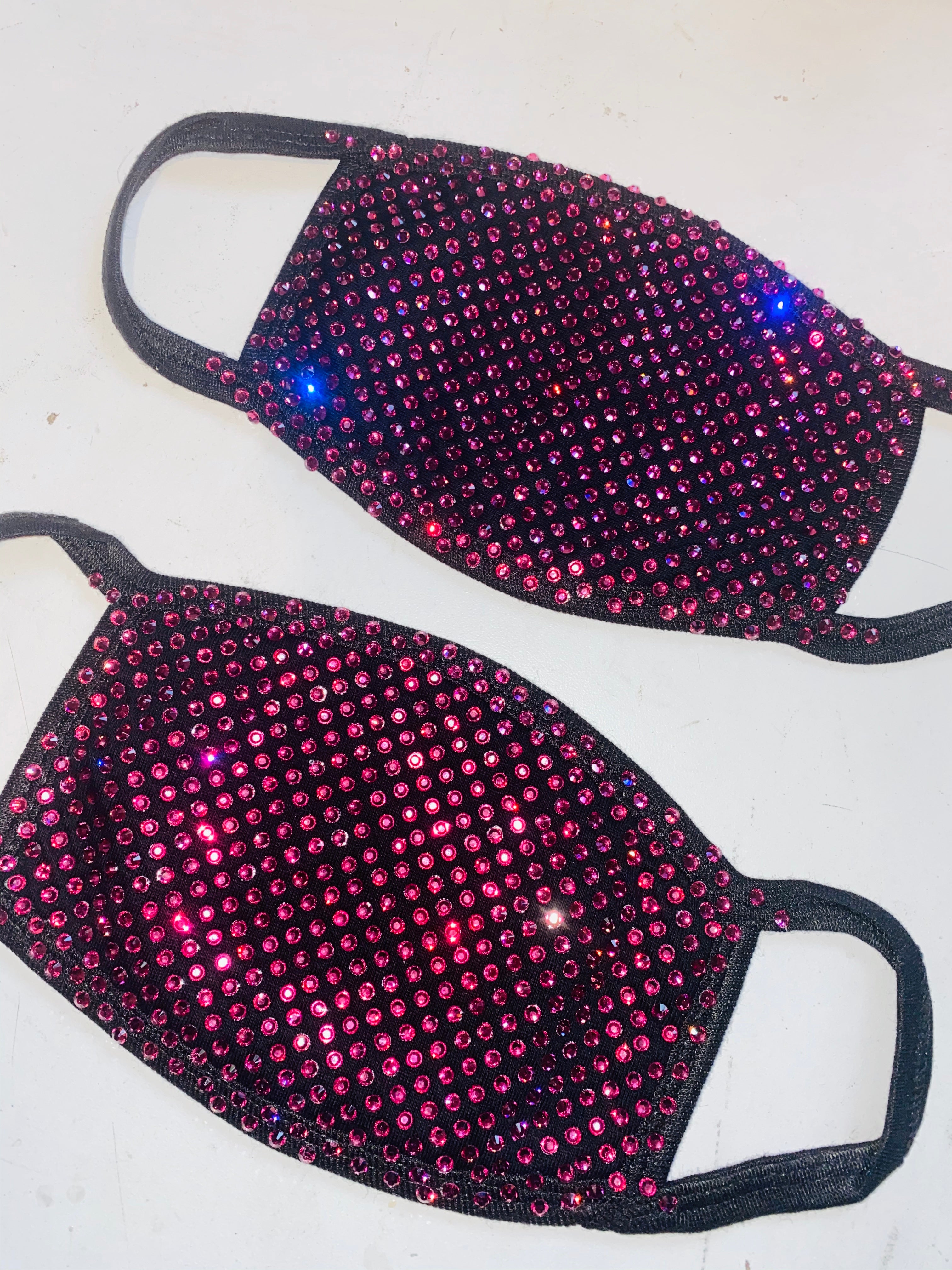 Crystalized Face Mask