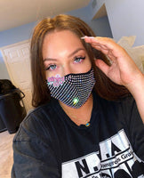 Crystalized Face Mask