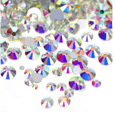 IRIDESCENT (AB) FlatBack Stones
