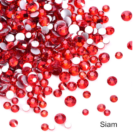 RED FlatBack Stones