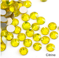 YELLOW FlatBack Stones