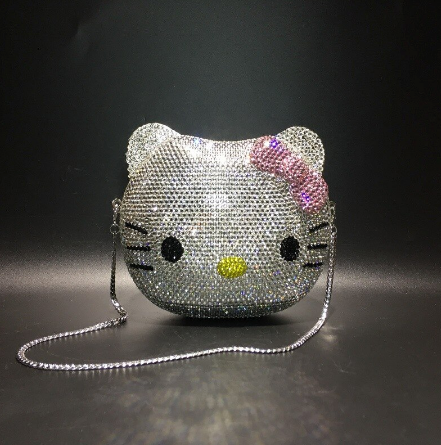 Crystal HK Kitty Bag