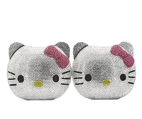 Crystal HK Kitty Bag
