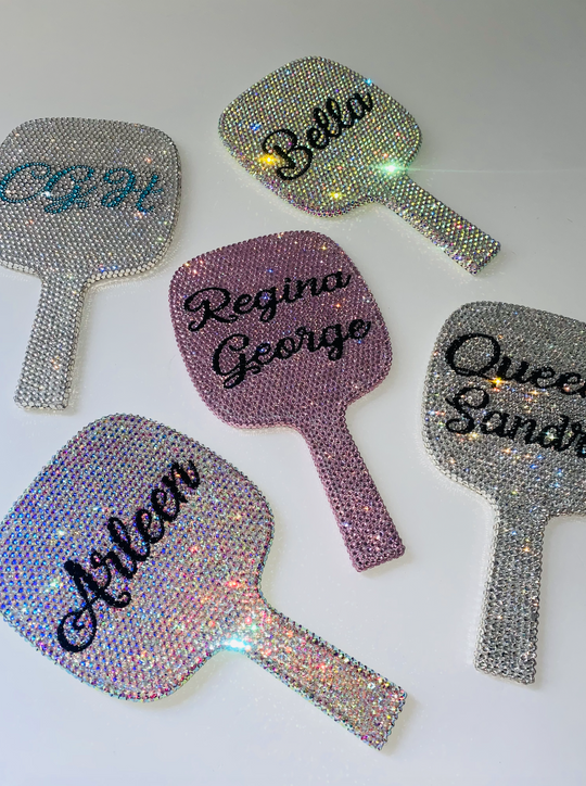 Crystal Handheld Custom Mirror