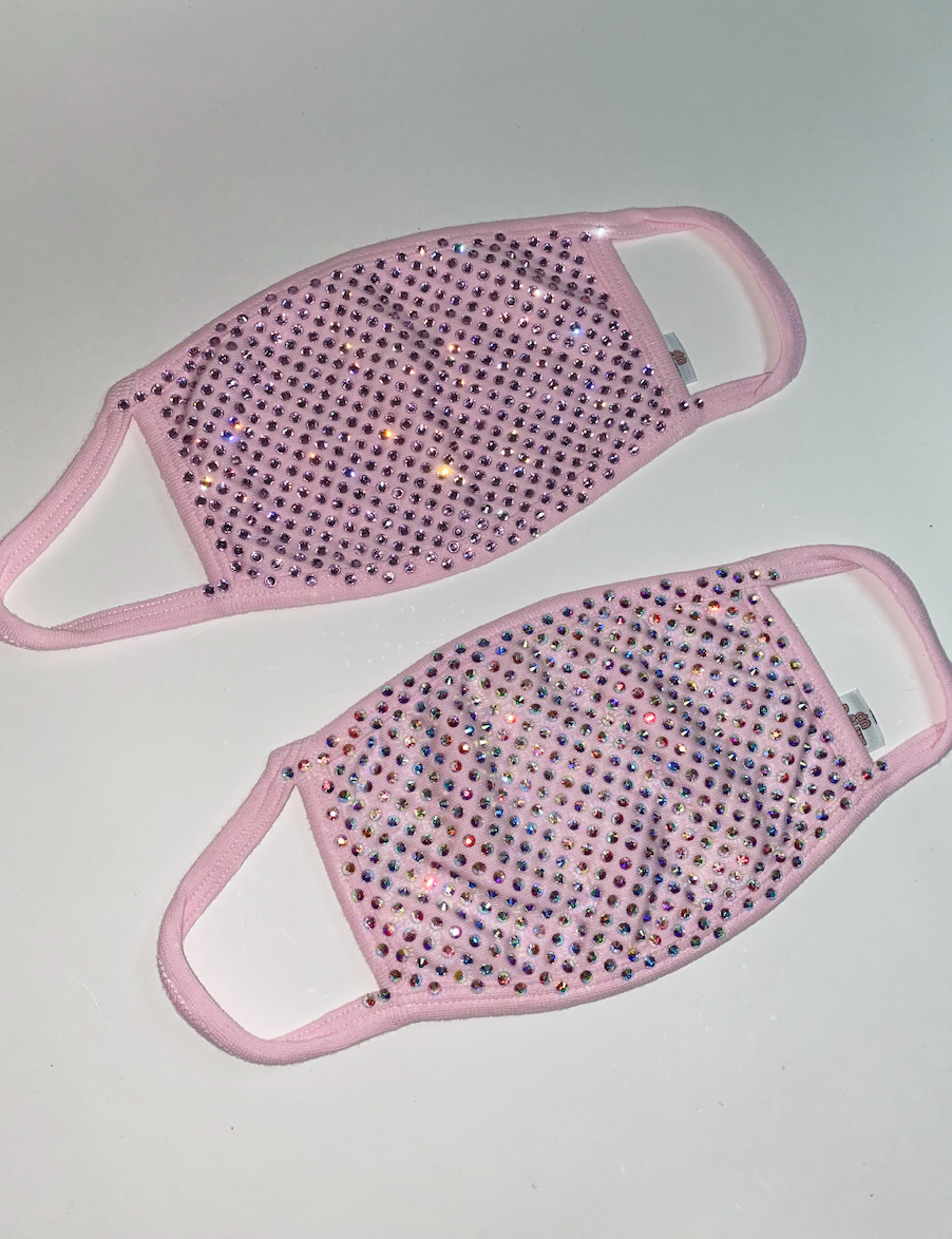 Crystalized Face Mask