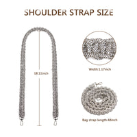 Rhinestone Bling Handbag Strap