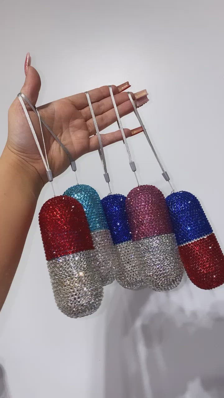 Crystalized Pill Container