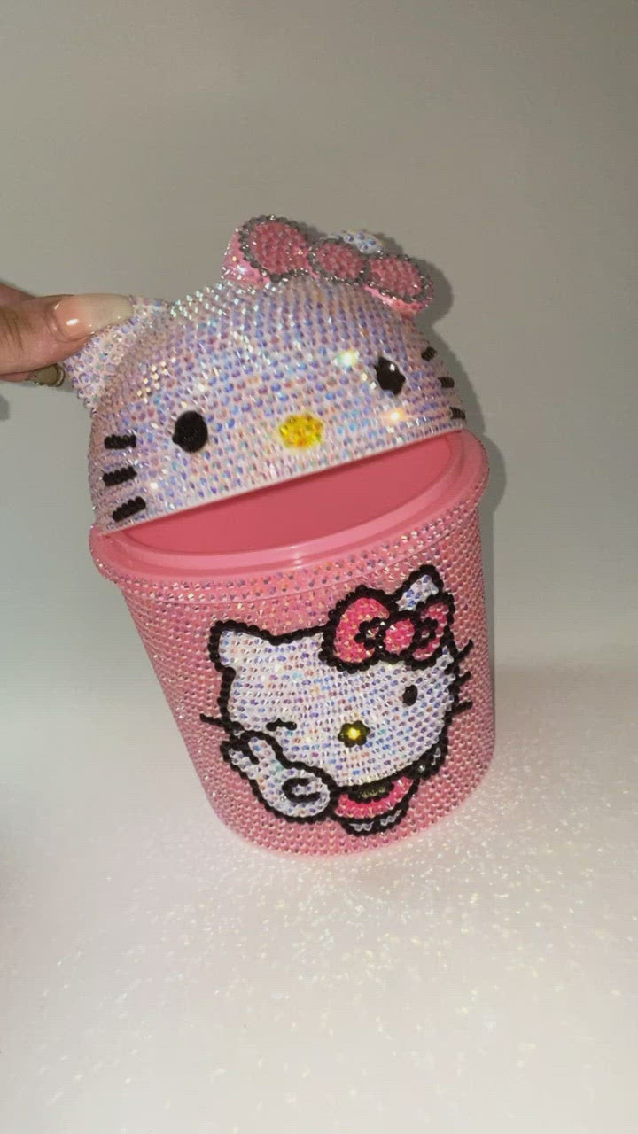 Hello Kitty Mini Trash Bin