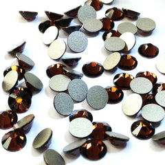 SMOKED TOPAZ Flatback Stones