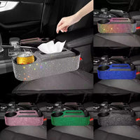 Bling Seat Gap Drink & Tissue Holder