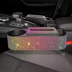 Bling Seat Gap Drink & Tissue Holder