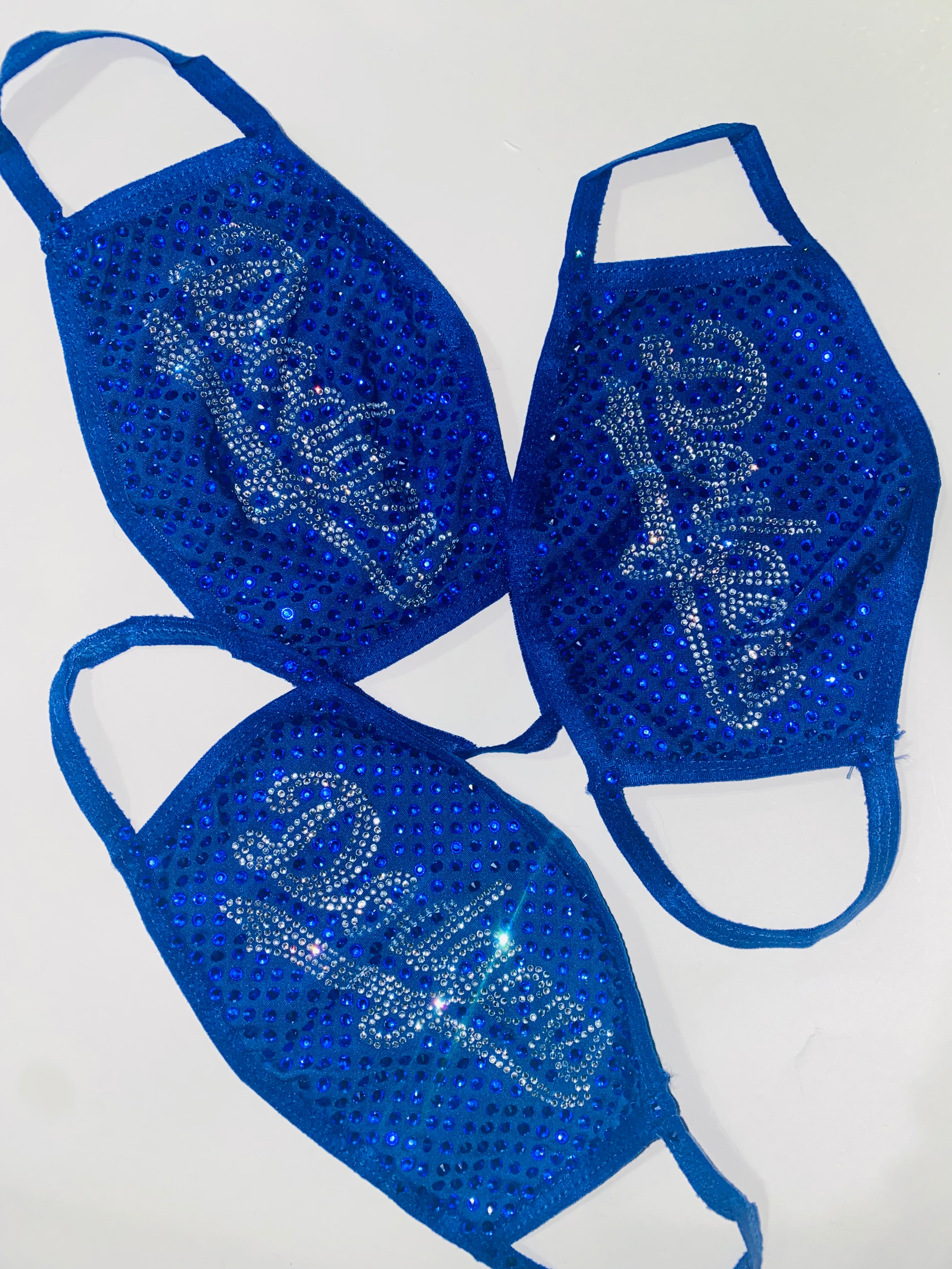 Crystalized Face Mask