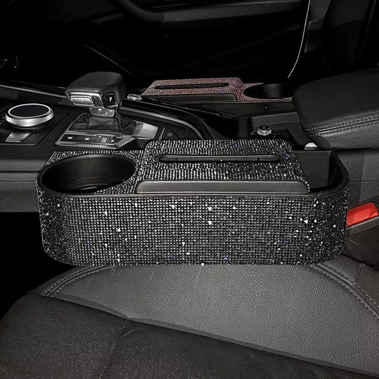Bling Seat Gap Drink & Tissue Holder