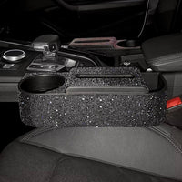 Bling Seat Gap Drink & Tissue Holder