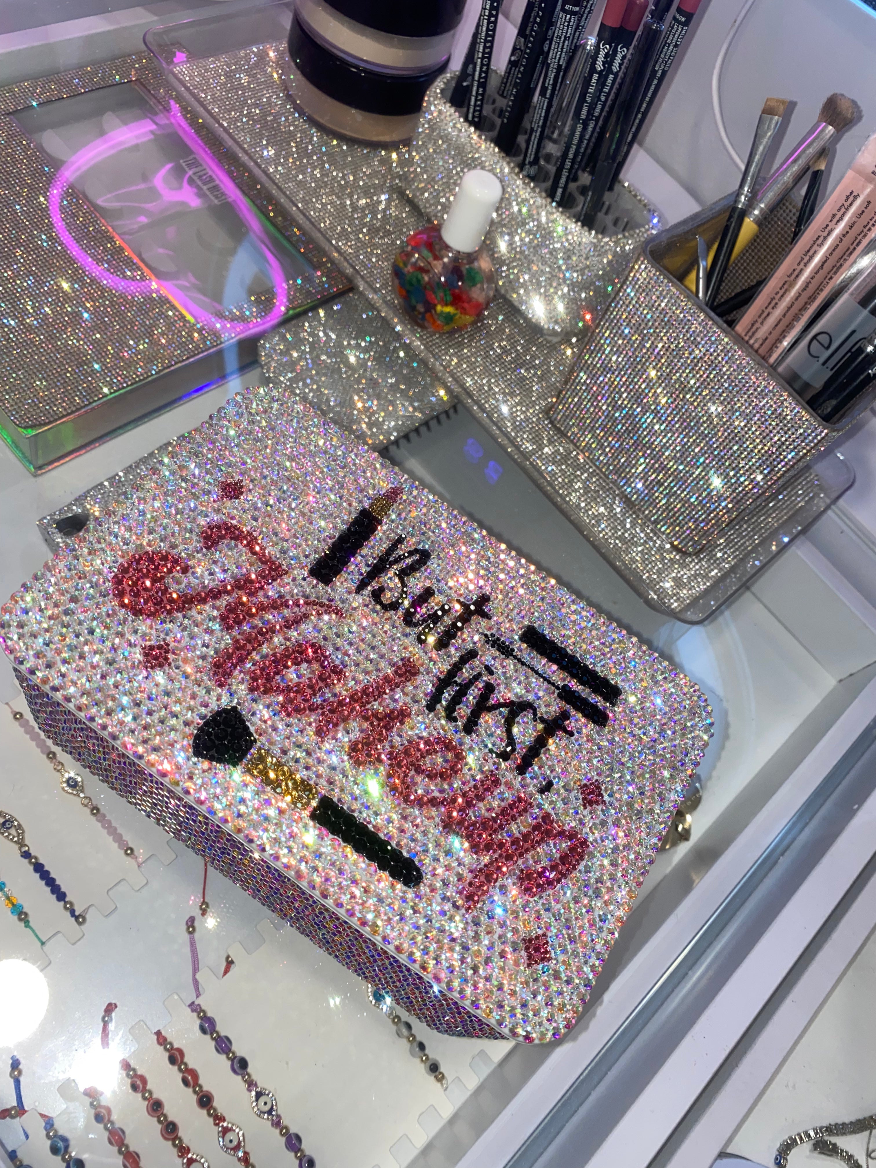 Crystalized Makeup Wipe Box