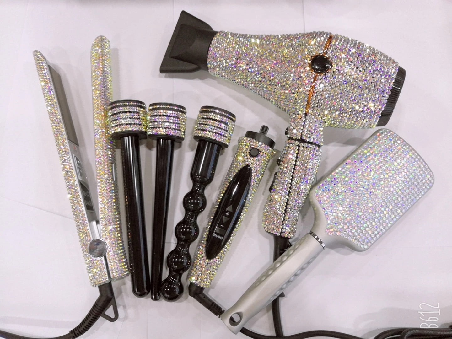 Crystalized Glam Hair Tools Set – Bling