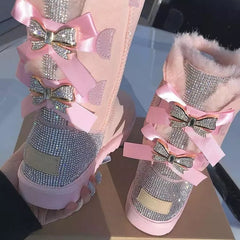 Bling Bow Boots